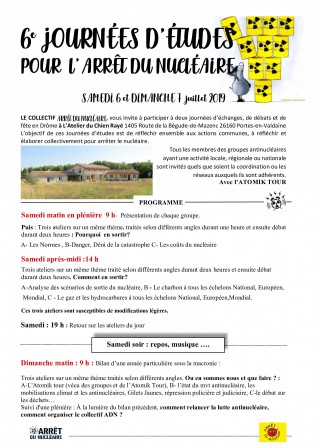 Projet programme JE 6